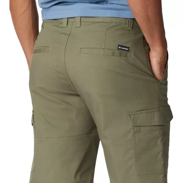 Columbia Mens Brentyn Trail Cargo ShortStone Green