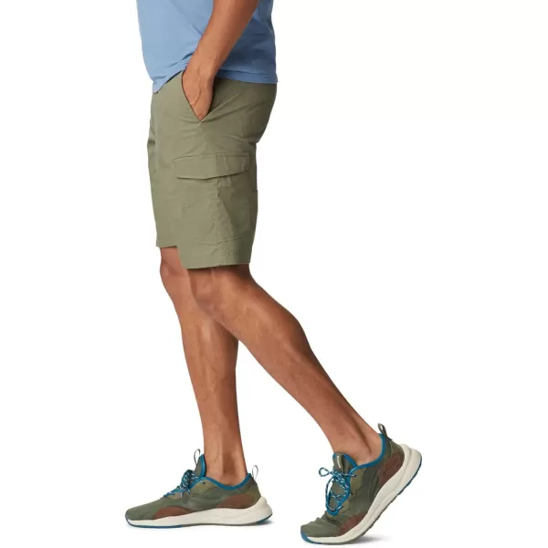 Columbia Mens Brentyn Trail Cargo ShortStone Green