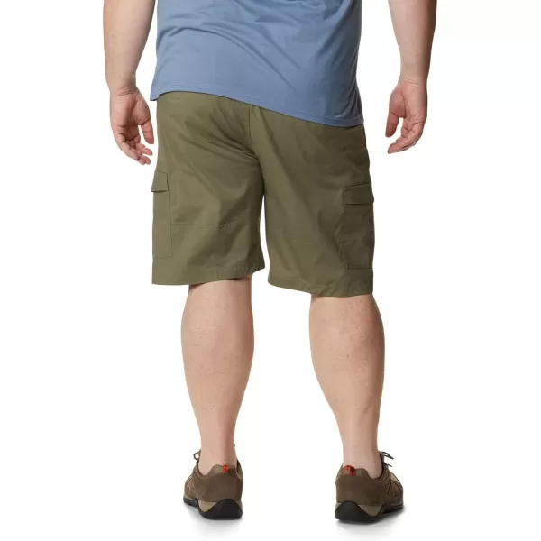 Columbia Mens Brentyn Trail Cargo ShortStone Green