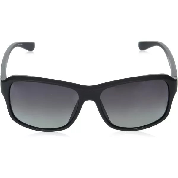 Columbia Mens Bristol Mills Rectangular SunglassesMatte Black