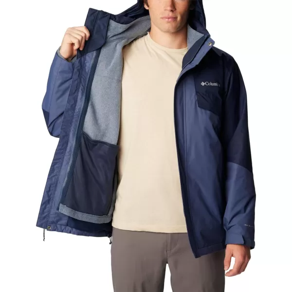 Columbia Mens Bugaboo II Fleece Interchange JacketDark Mountain Collegiate Navy