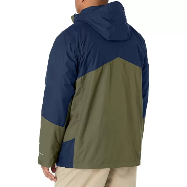 Columbia Mens Bugaboo Ii Fleece Interchangeable JacketStone GreenCollegiate Navy