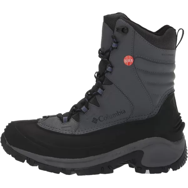 Columbia Mens Bugaboot III Snow BootGraphiteBlack