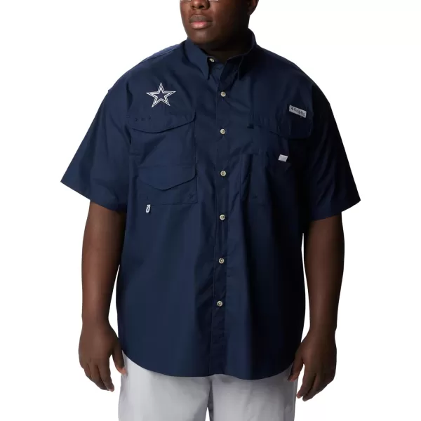 Columbia Mens CLG Bonehead Team Ss ShirtDc  Collegiate Navy