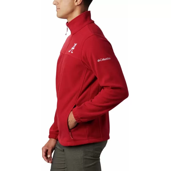 Columbia Mens CLG Flanker Iii Fleece JacketAlabama Crimson Tide Ala  Red Velvet