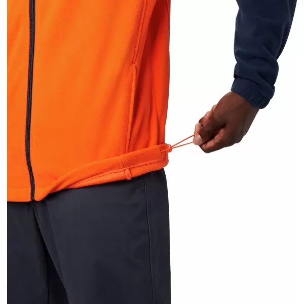 Columbia Mens CLG Flanker Iii Fleece JacketAuburn Tigers Aub  Collegiate Navy Spark Orange