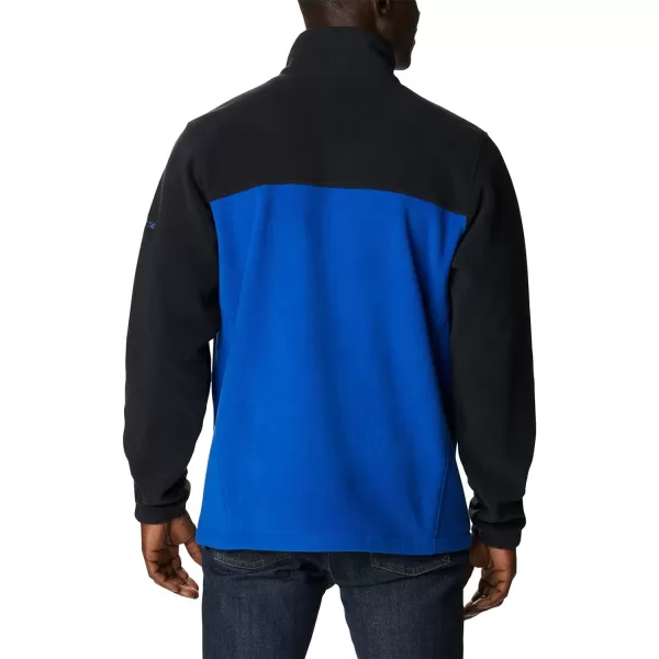 Columbia Mens CLG Flanker Iii Fleece JacketKentucky Wildcats Uk  Black Azul