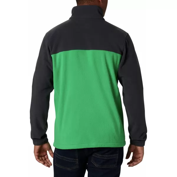 Columbia Mens CLG Flanker Iii Fleece JacketOregon Ducks Uo  Shark Fuse Green