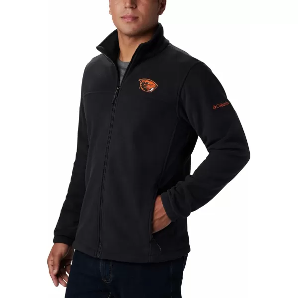 Columbia Mens CLG Flanker Iii Fleece JacketOregon State Beavers Osu  Black