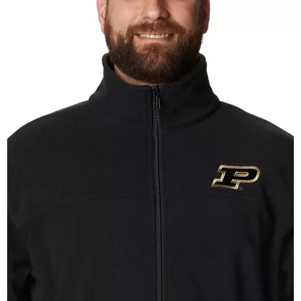 Columbia Mens CLG Flanker Iii Fleece JacketPurdue Boilermakers Pd  Black