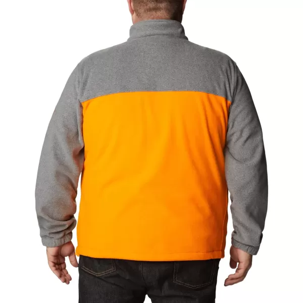 Columbia Mens CLG Flanker Iii Fleece JacketTennessee Volunteers Ut  Charcoal Solarize