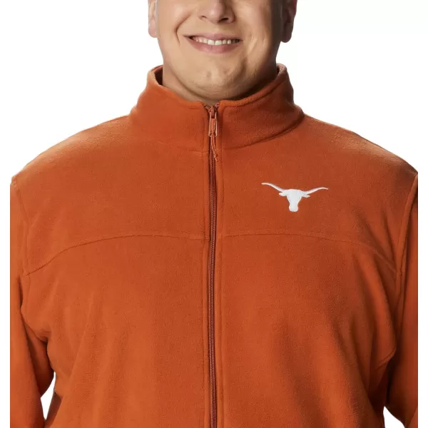 Columbia Mens CLG Flanker Iii Fleece JacketTexas Longhorns Tex  Cedar