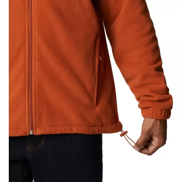 Columbia Mens CLG Flanker Iii Fleece JacketTexas Longhorns Tex  Cedar