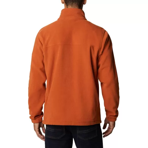 Columbia Mens CLG Flanker Iii Fleece JacketTexas Longhorns Tex  Cedar