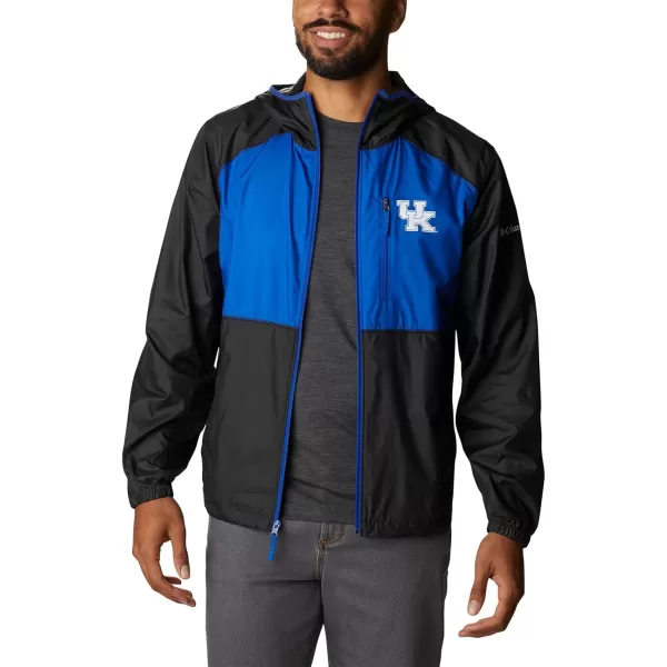 Columbia Mens CLG Flash Forward JacketKentucky Wildcats Uk  Black Azul