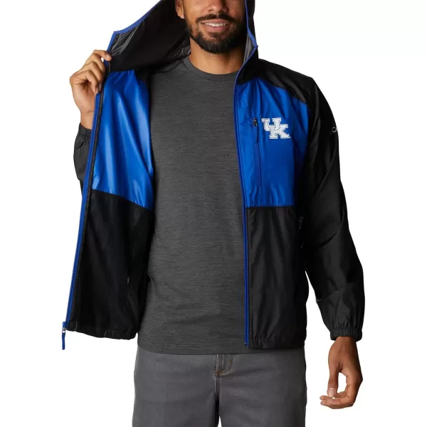 Columbia Mens CLG Flash Forward JacketKentucky Wildcats Uk  Black Azul