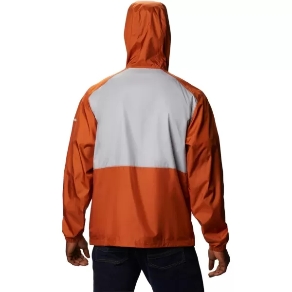 Columbia Mens CLG Flash Forward JacketTexas Longhorns Tex  Cedar Columbia Grey