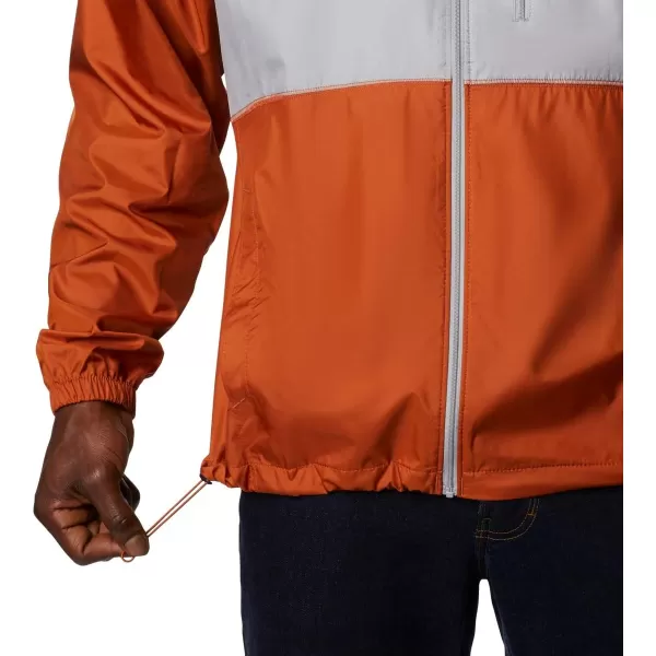 Columbia Mens CLG Flash Forward JacketTexas Longhorns Tex  Cedar Columbia Grey