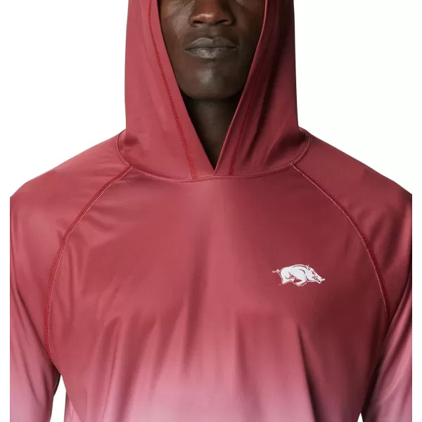 Columbia Mens CLG Super Terminal Tackle HoodieArkansas Razorbacks Team Color