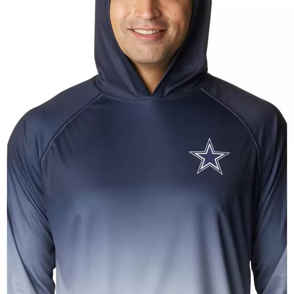 Columbia Mens CLG Super Terminal Tackle HoodieDallas Cowboys Team Color