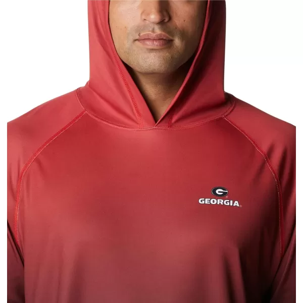 Columbia Mens CLG Super Terminal Tackle HoodieGeorgia Bulldogs Team Color