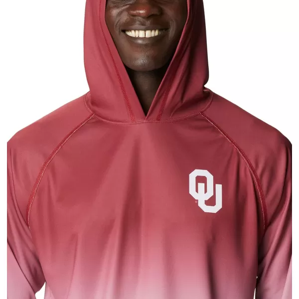 Columbia Mens CLG Super Terminal Tackle HoodieOklahoma Sooners Team Color