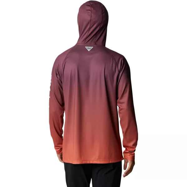 Columbia Mens CLG Super Terminal Tackle HoodieVirginia Tech Hokies Team Color