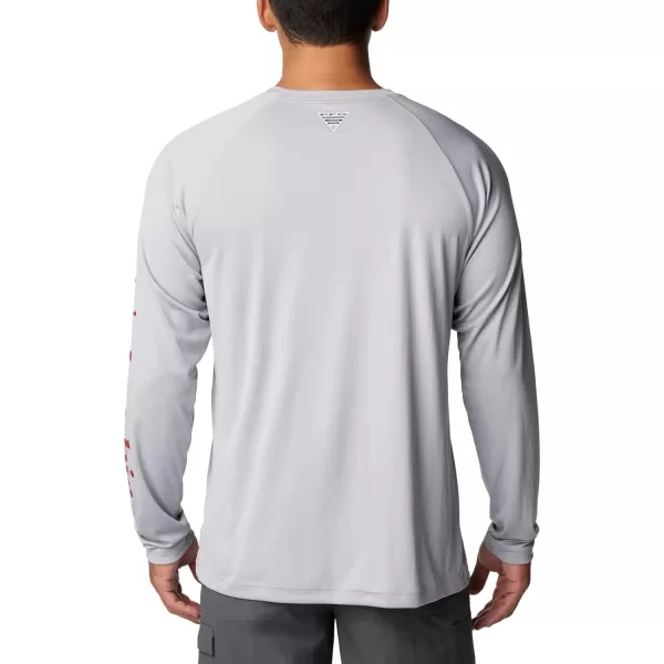 Columbia Mens CLG Terminal Tackle Ls ShirtAla  Columbia Grey