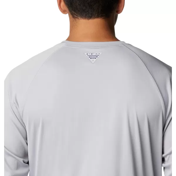 Columbia Mens CLG Terminal Tackle Ls ShirtAla  Columbia Grey