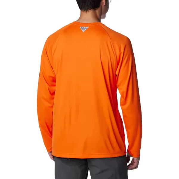 Columbia Mens CLG Terminal Tackle Ls ShirtAub  Spark Orange