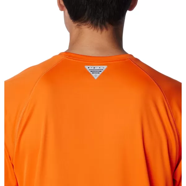 Columbia Mens CLG Terminal Tackle Ls ShirtAub  Spark Orange