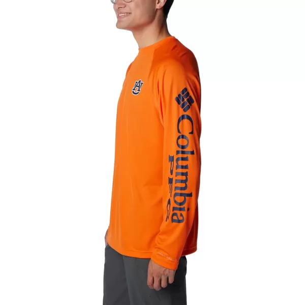 Columbia Mens CLG Terminal Tackle Ls ShirtAub  Spark Orange