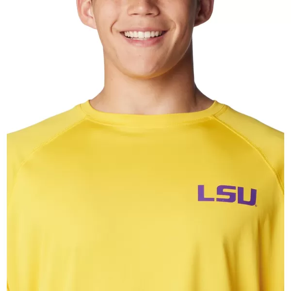 Columbia Mens CLG Terminal Tackle Ls ShirtLsu  Yellow