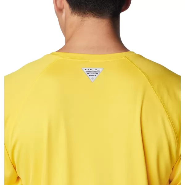 Columbia Mens CLG Terminal Tackle Ls ShirtLsu  Yellow