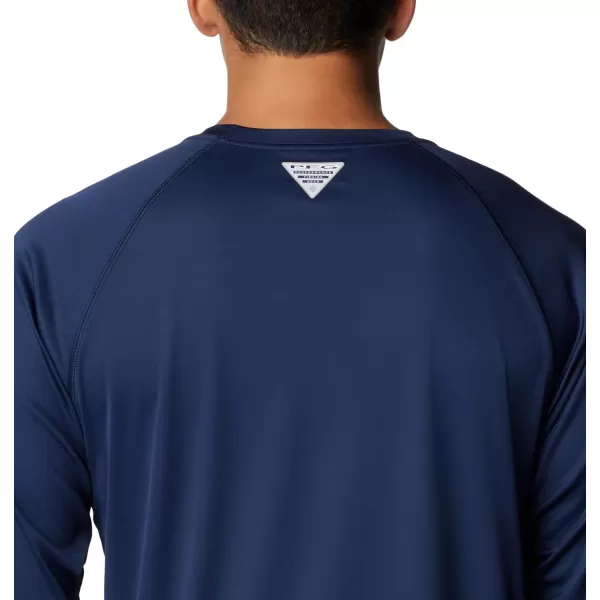 Columbia Mens CLG Terminal Tackle Ls ShirtNc  Collegiate Navy