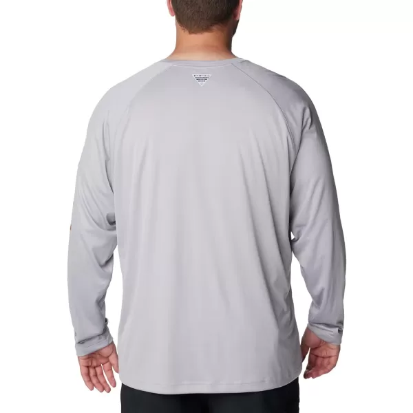 Columbia Mens CLG Terminal Tackle Ls ShirtTex  Columbia Grey