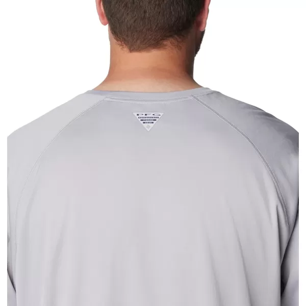 Columbia Mens CLG Terminal Tackle Ls ShirtTex  Columbia Grey