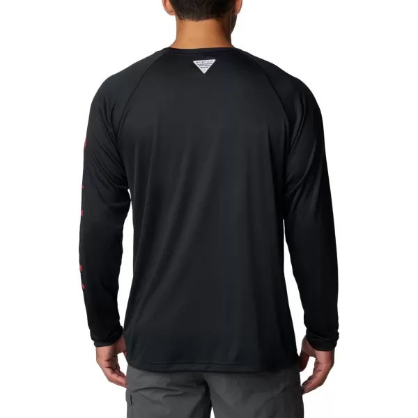 Columbia Mens CLG Terminal Tackle Ls ShirtUga  Black