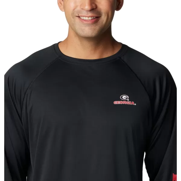 Columbia Mens CLG Terminal Tackle Ls ShirtUga  Black