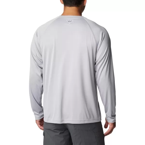 Columbia Mens CLG Terminal Tackle Ls ShirtUk  Columbia Grey