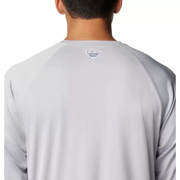 Columbia Mens CLG Terminal Tackle Ls ShirtUk  Columbia Grey