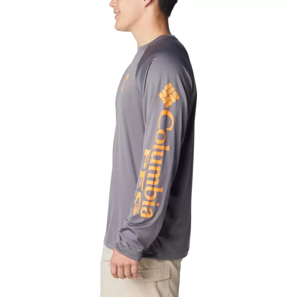 Columbia Mens CLG Terminal Tackle Ls ShirtUt  City Grey