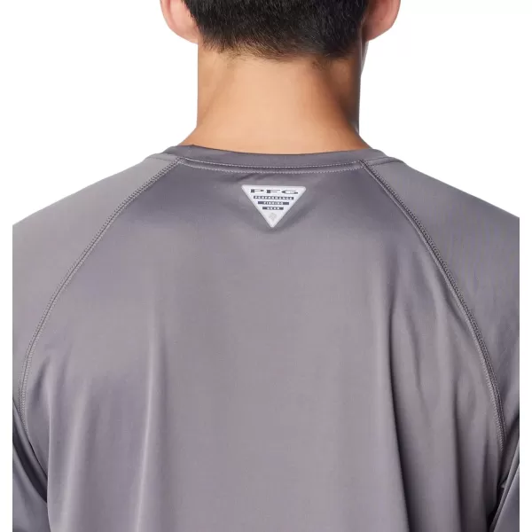 Columbia Mens CLG Terminal Tackle Ls ShirtUt  City Grey