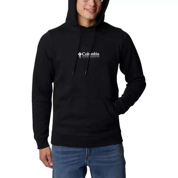 Columbia Mens CSC Basic Logo Ii HoodieBlackRipples Graphic