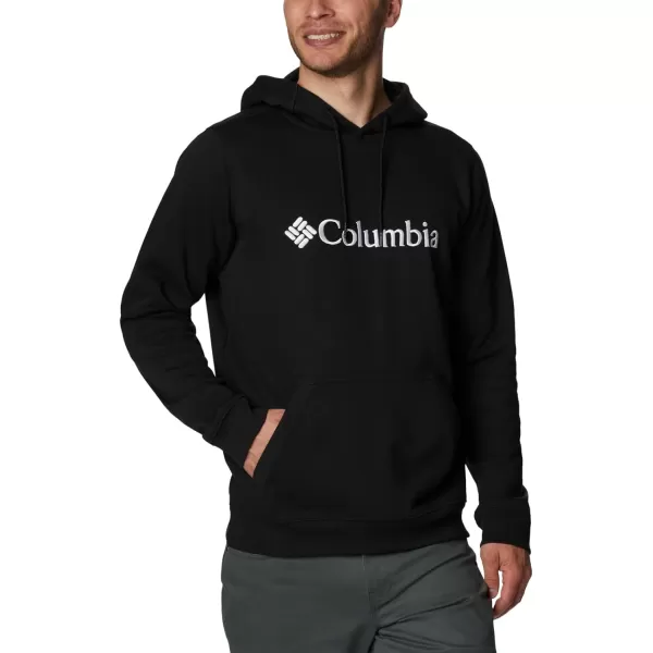 Columbia Mens CSC Basic Logo Ii HoodieBlackWhite Csc Branded Logo