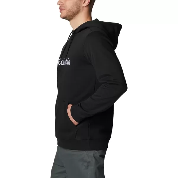 Columbia Mens CSC Basic Logo Ii HoodieBlackWhite Csc Branded Logo