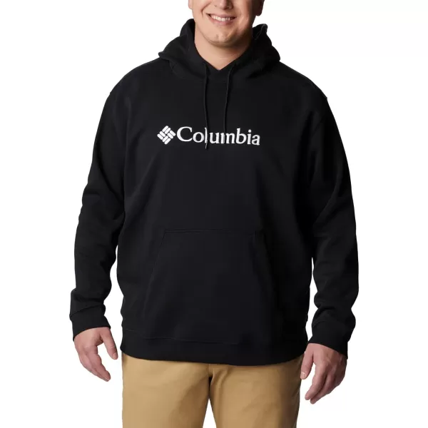 Columbia Mens CSC Basic Logo Ii HoodieBlackWhite Csc Branded Logo