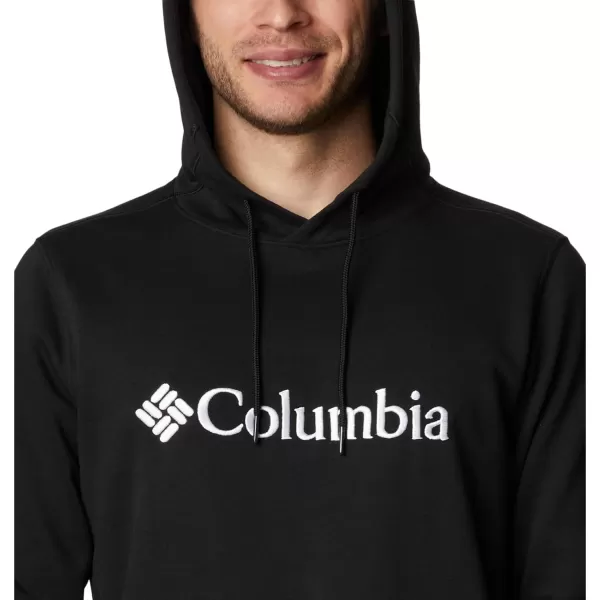 Columbia Mens CSC Basic Logo Ii HoodieBlackWhite Csc Branded Logo