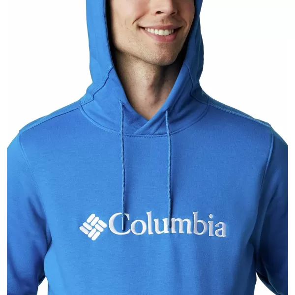 Columbia Mens CSC Basic Logo Ii HoodieBright IndigoWhite