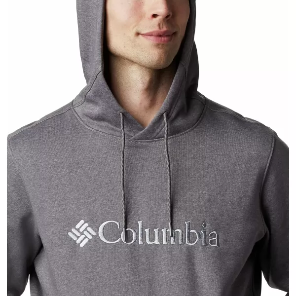 Columbia Mens CSC Basic Logo Ii HoodieCity Grey HeatherCsc Branded Logo